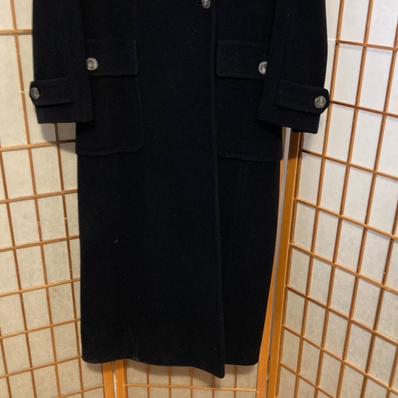 Accento by Marzotto black wool coat - Picture 9 of 10